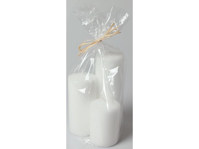 Kubbelys DIANA 3 størrelser hvit (3)