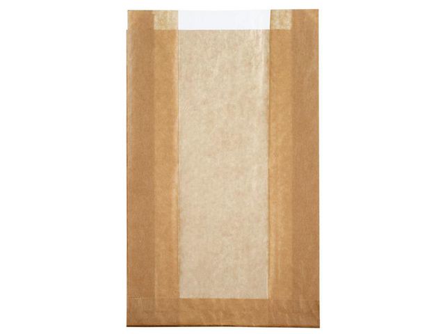 Bakerpose vindu 210/80x340mm brun (1000)