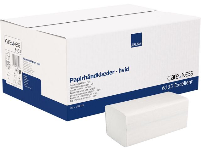 Tørkeark ABENA V multifold 21x25cm(3800)