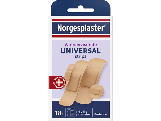 Plaster NORGESPLASTER Universal 18stk
