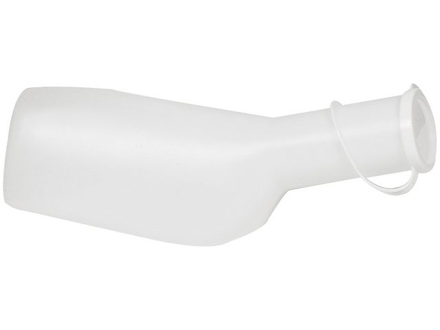 Urinflaske med lokk, 1L