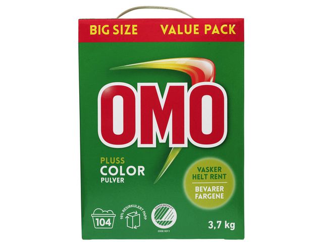 Tøyvask OMO Pluss Color 3,7kg