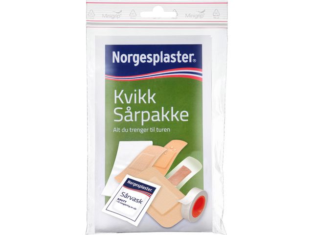 Sårpakke NORGESPLASTER Kvikk