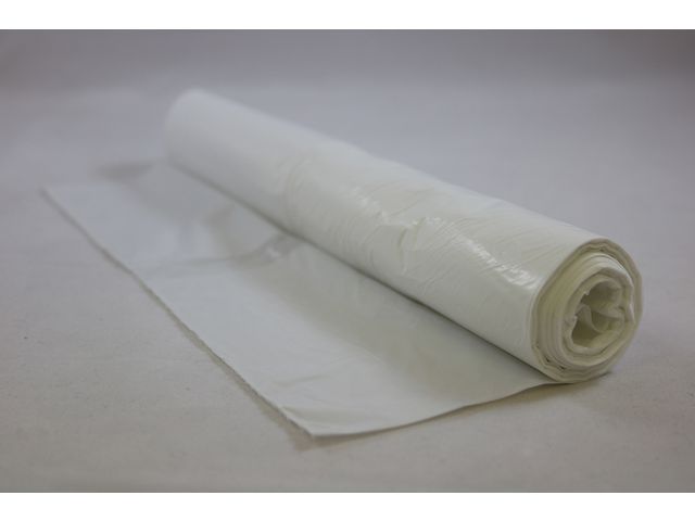 Avfallspose LD-PE 60x90cm 12my hvit (25)