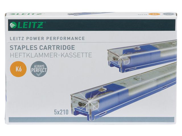 Heftestift LEITZ K6 26/6 f 5551 blå(5)