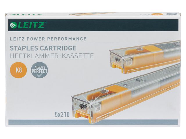 Heftestift LEITZ K8 26/8 f 5551 gul(5)