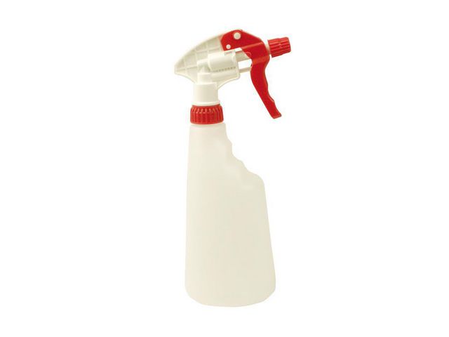 Sprayflaske HYGIENTEKNIK 600ml Rød