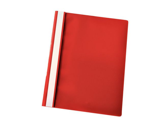 Hurtighefter A4 PP Rød