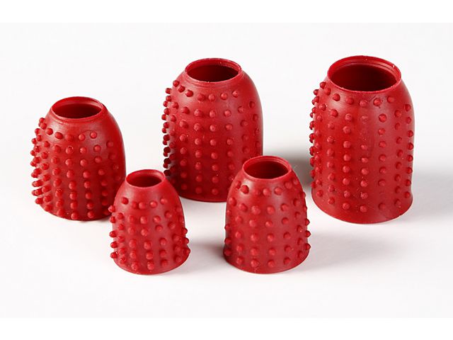 Fingerhette 2 12,5mm rød (20)