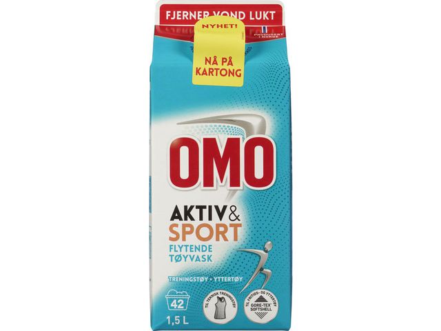 Tøyvask OMO Aktiv & Sport 1,5L